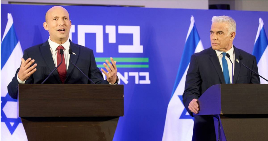 以色列前總理貝內特、拉皮德宣布結盟！聯手挑戰納坦雅胡