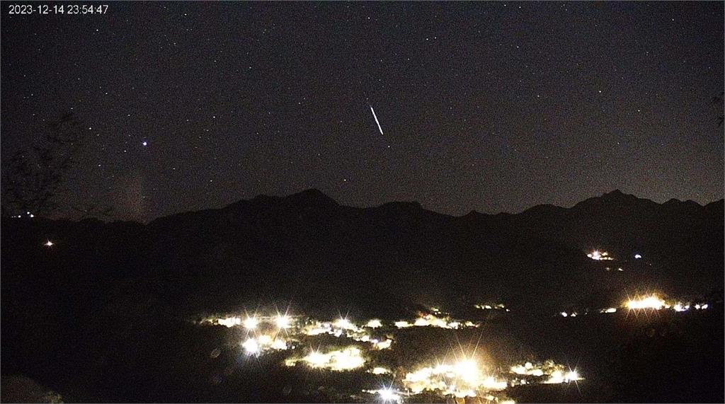 天冷不想出門？桃園觀旅局即時影像陪你追雙子座流星雨