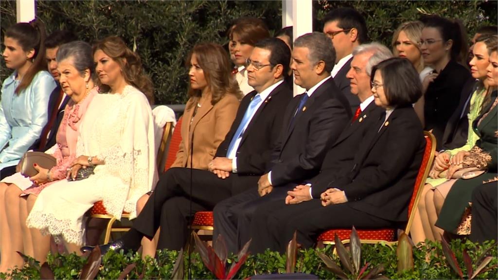出席巴拉圭總統就職典禮 蔡英文與多國元首互動