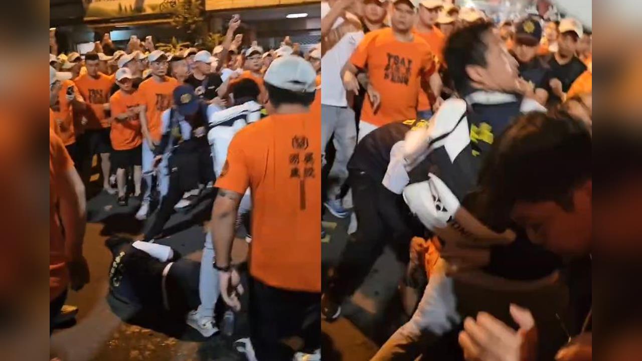 快新聞／大甲媽進彰化爆全武行「3警掛彩」！警政署下令嚴辦：後續4縣市警局強化維安