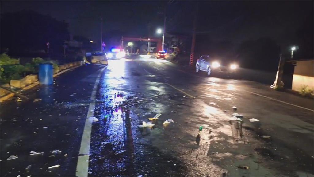 台南轎車對撞！三人送醫不治　肇事原因待釐清