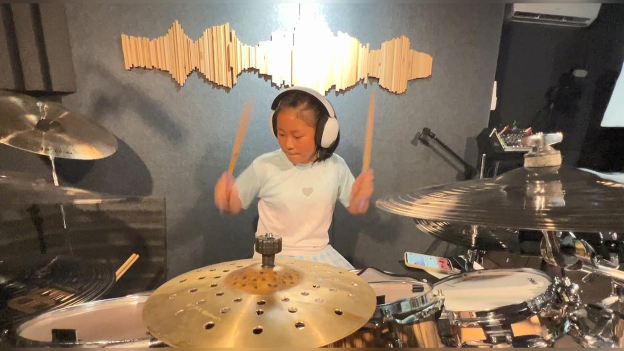 逆境中敲響生命節奏　高雄罕病少女張善音獲總統教育獎