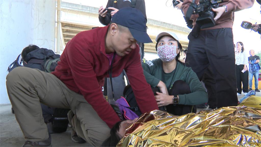 演練大量傷患救治！　黑熊學院「藍鵲行動」強化民防