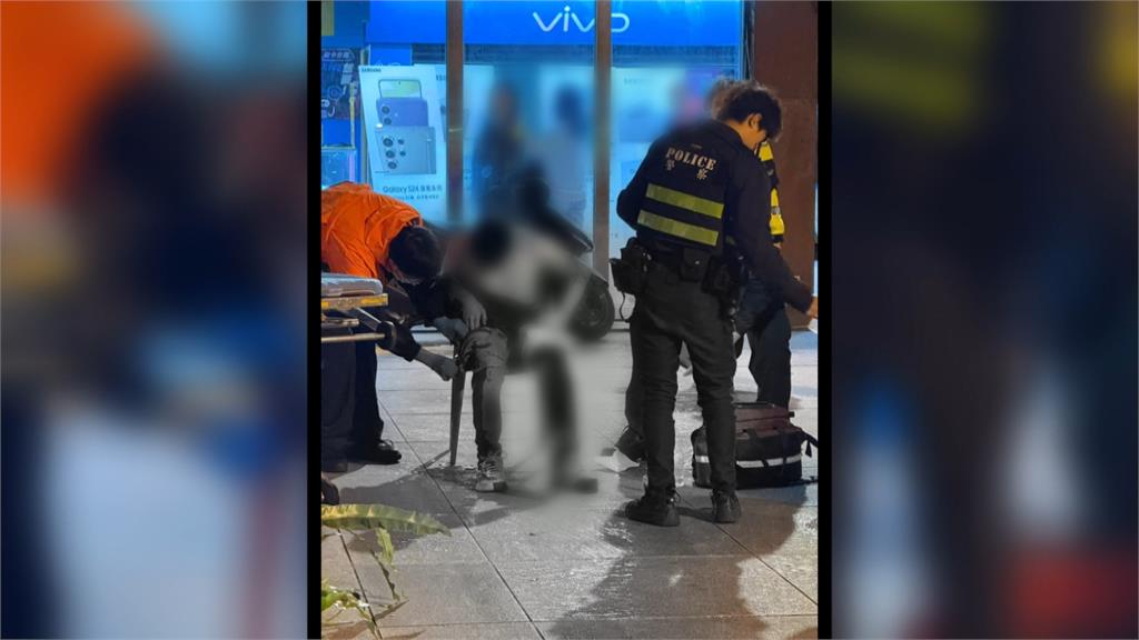 西門町大街持開山刀追砍！　　3名未成年人滿身血奔逃