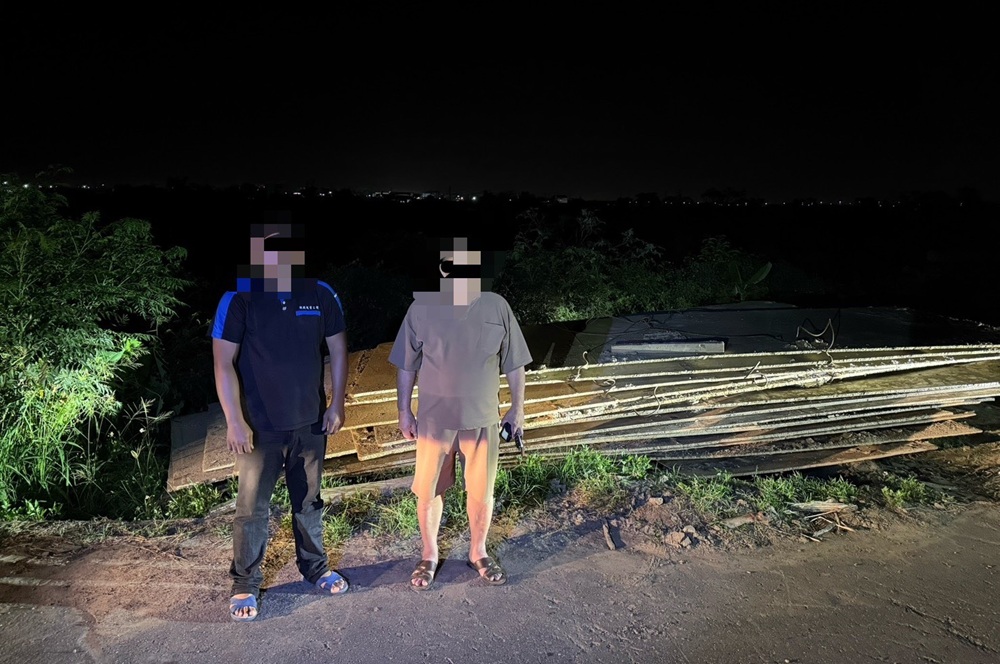 工地大盜涉夜襲偷鐵片　警1天內緝獲2竊嫌尋回贓物