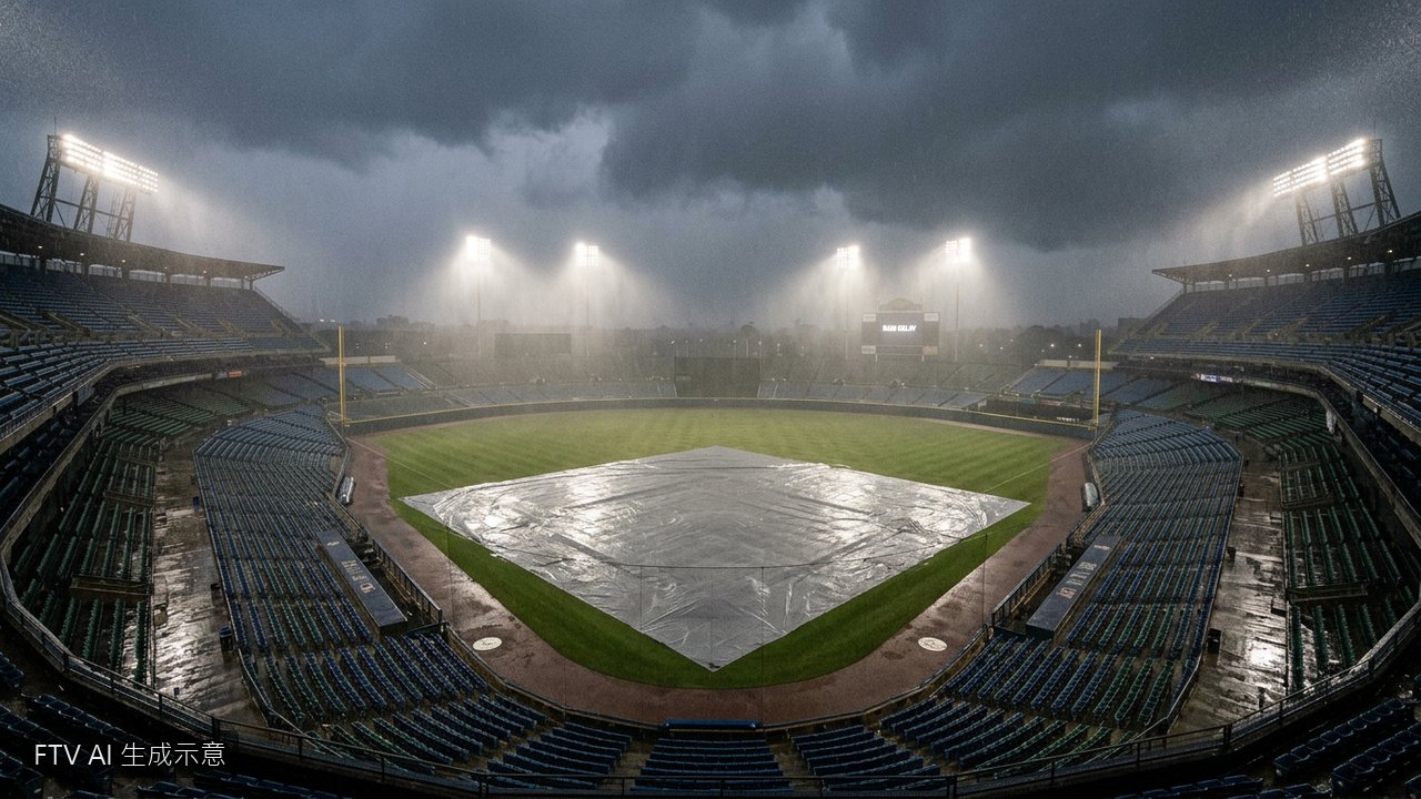 MLB／天氣攪局！守護者對老虎之戰延期 9月改打雙重賽