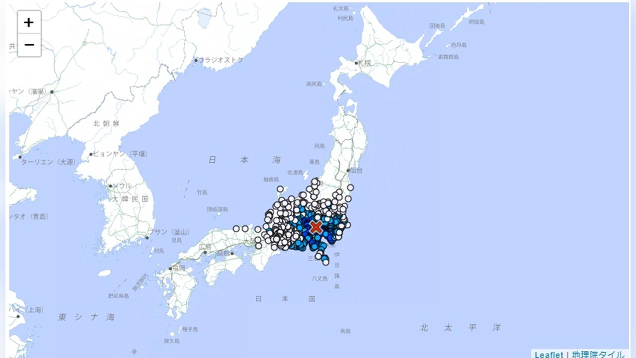 東京也搖晃！日本山梨縣5.6地震　富士山最新狀況曝