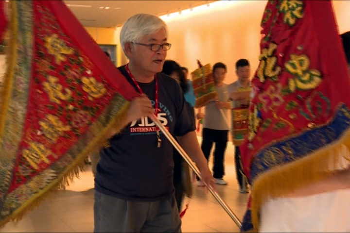 搖落去！ 雲林縣長勤練花鼓為明年做準備