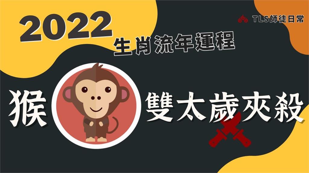 連犯兩太歲！2022年生肖猴成大苦主　人際關係、交通意外要注意