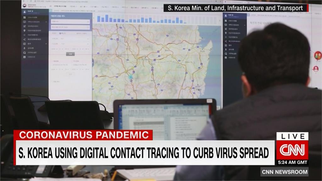南韓防疫侵害隱私？政府採用大數據、科技追蹤確診病患 