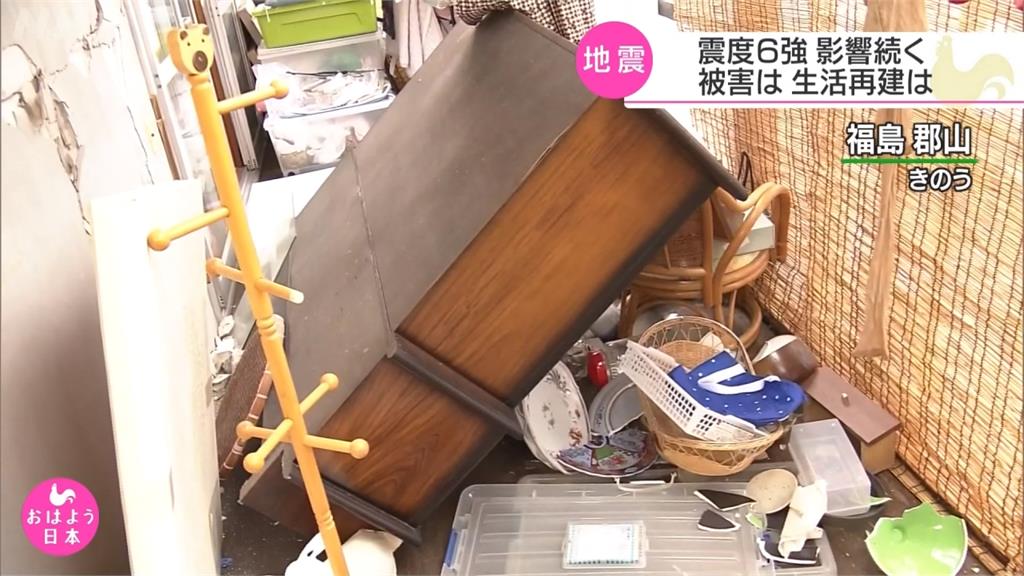 日本災禍不斷！7.3強震上千棟房屋 損毀大雨、暴雪灌進屋內「重建難」