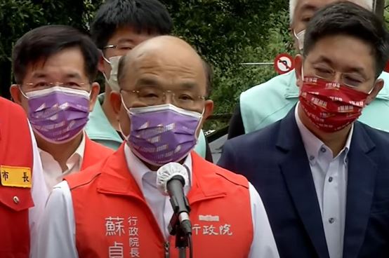 LIVE／國道汐止段坍塌影響通勤族　蘇貞昌赴現場視察