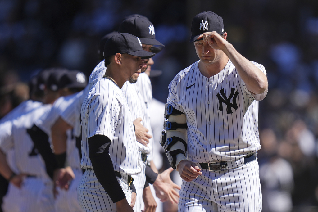 MLB(影)／王牌Cole術後開幕戰亮相Cortes回娘家　洋基球迷為他們歡呼