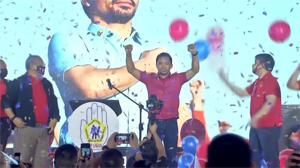 對決「最狂總統」杜特蒂　拳王帕奎奧宣布選總統