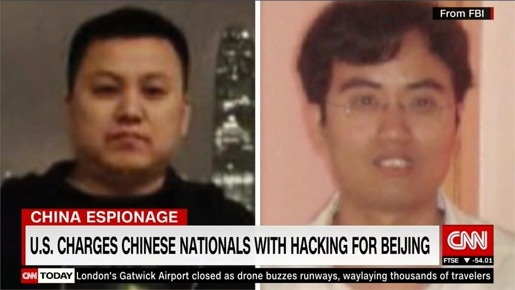 海軍、NASA都受「駭」 美通緝2名中國駭客