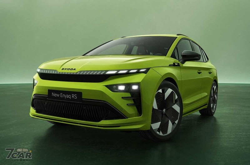 取消發光水箱罩　全新改款 &Scaron;koda Enyaq vRS 登場