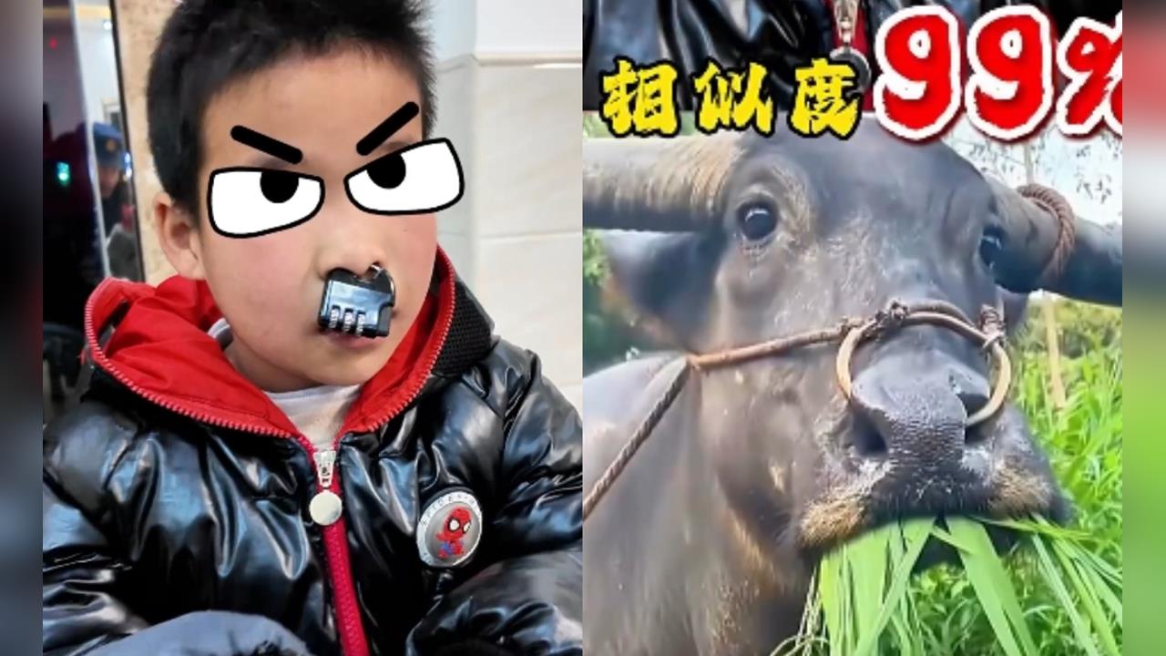 小孩貪玩「密碼鎖夾鼻子」下秒卡死！拔不出「慘變牛魔王」消防員憋笑：痛嗎？