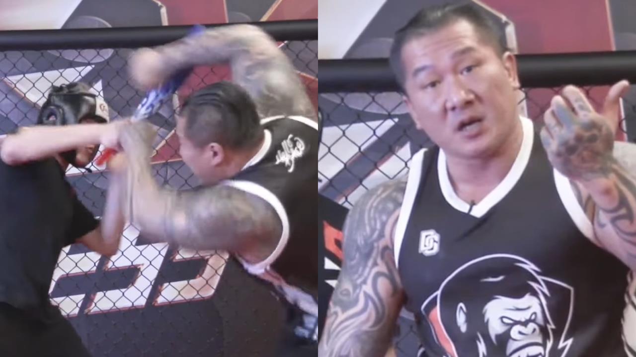 遇到張文能奪刀嗎？館長親自示範喊「連我都奪不到」曝1動作是「最好防禦」