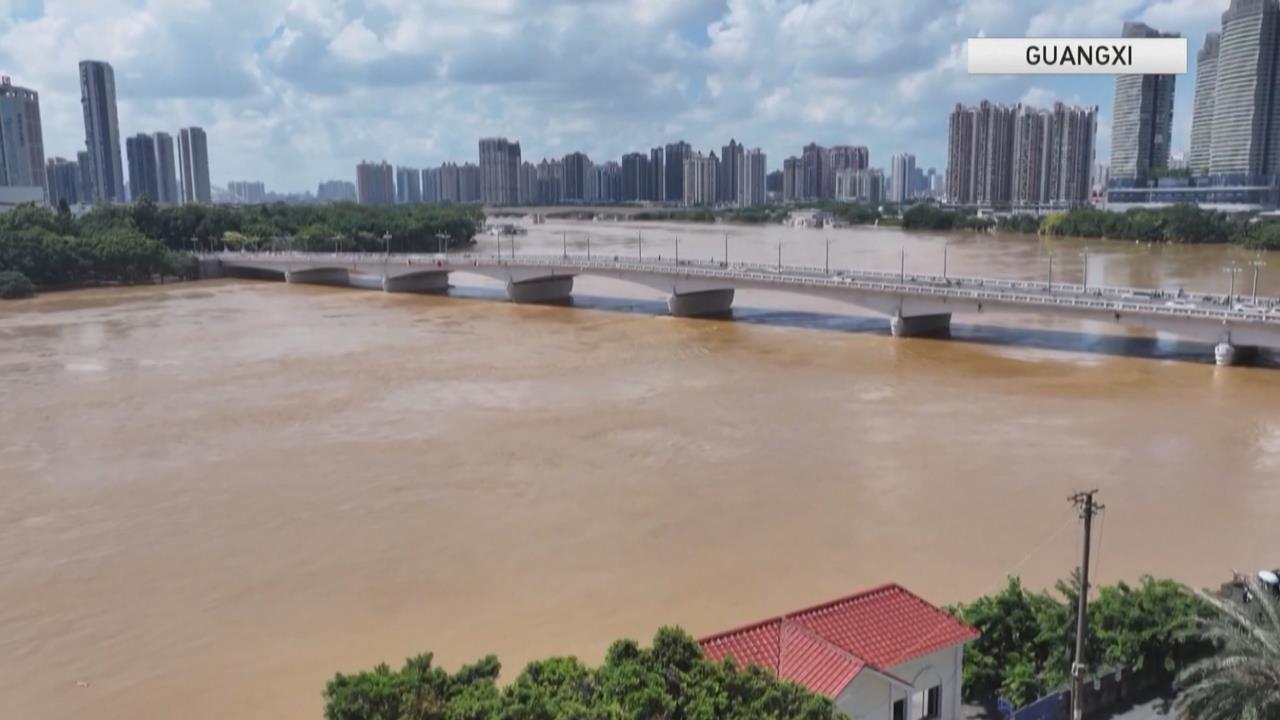 「麥德姆」颱風襲廣東、海南嚴重海水倒灌 農漁業災損慘重