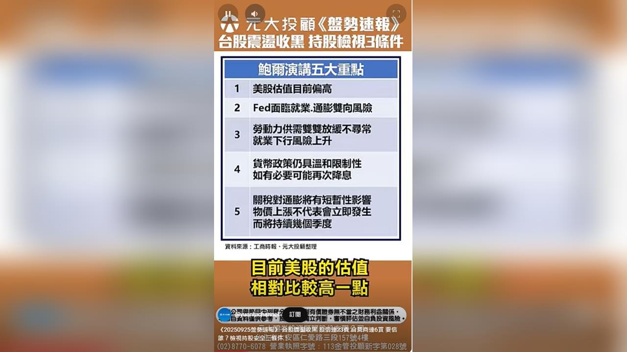 台股震盪收黑！ 台指期夜盤失守26000點大關