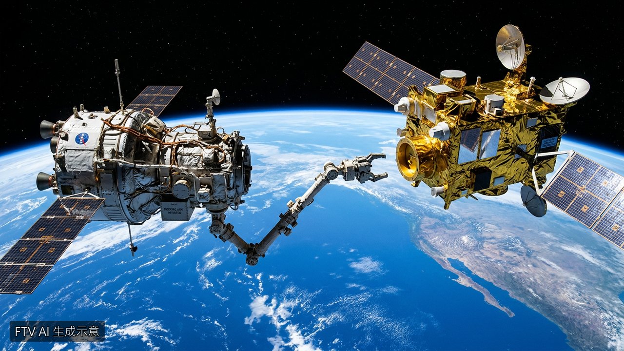 美新創攜手NASA發射救援飛船　展現太空軌道抓取新技術