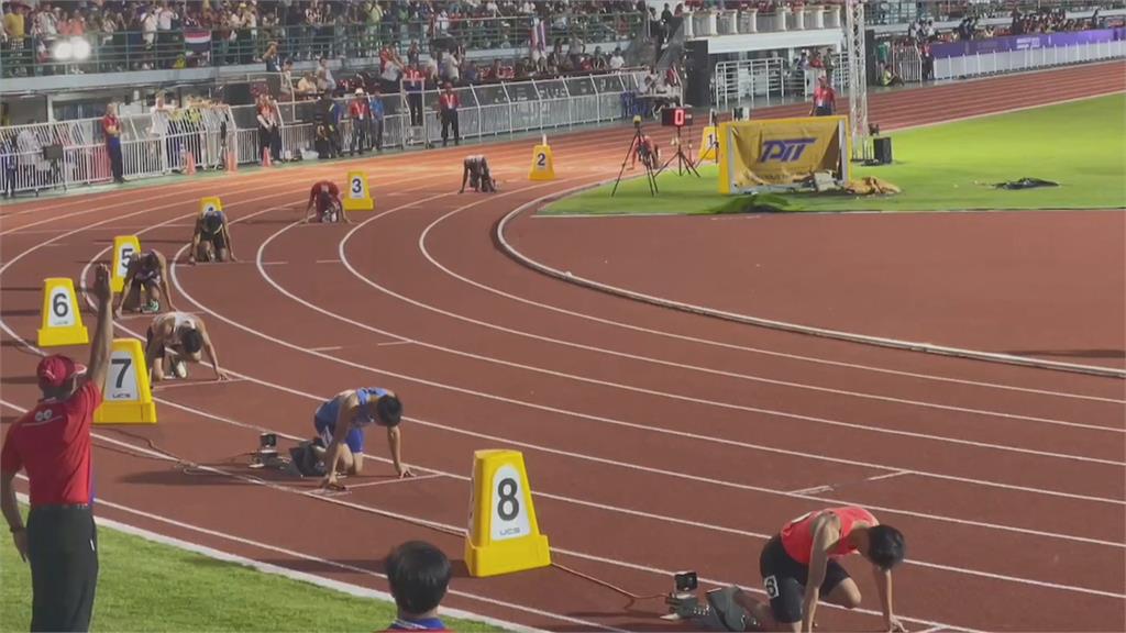 泰國曼谷「亞洲田徑錦標賽」　台灣男子400公尺接力掉棒飲恨