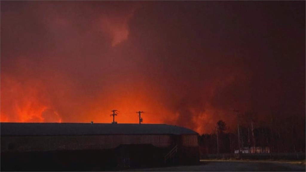 加拿大上百起火場狂燒  急撤附近6600人