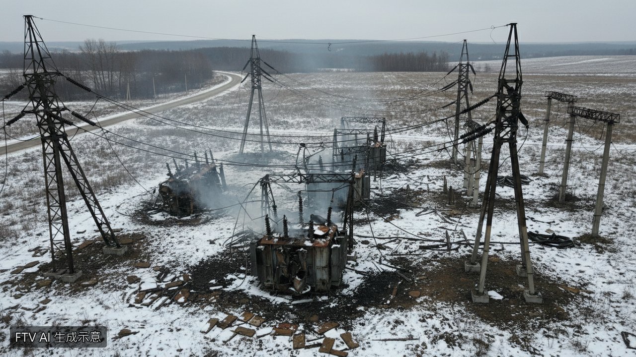 俄軍戰術轉向!無人機蜂群狂炸烏克蘭小型電網 斷電威脅更頻繁