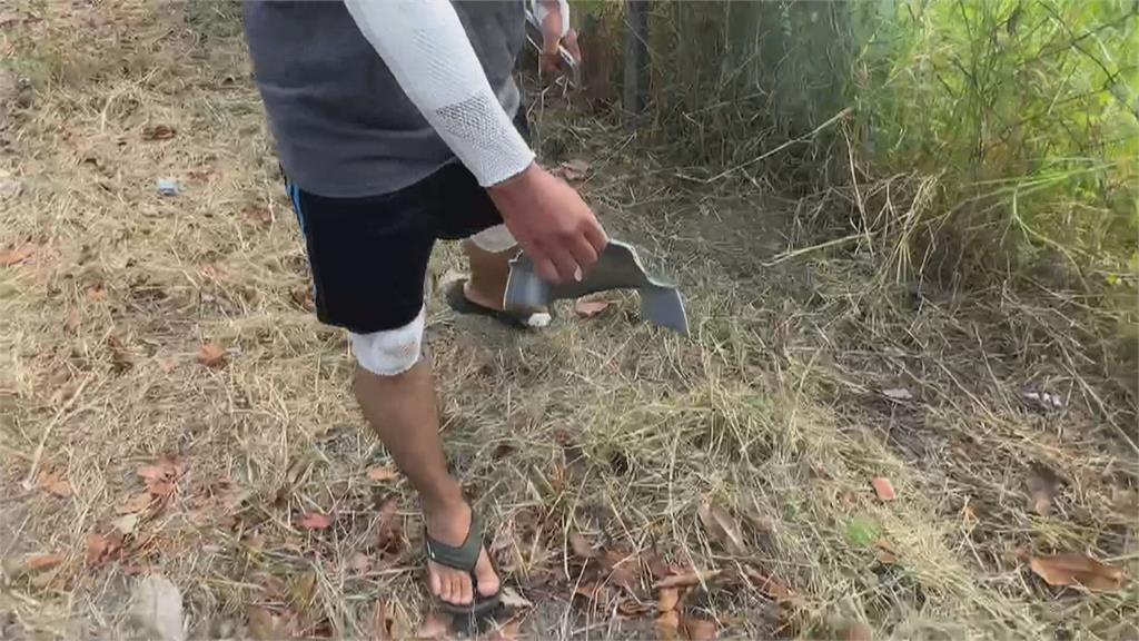 台十歸仁區部份路段路燈昏暗 騎士夜晚撞流浪狗慘摔