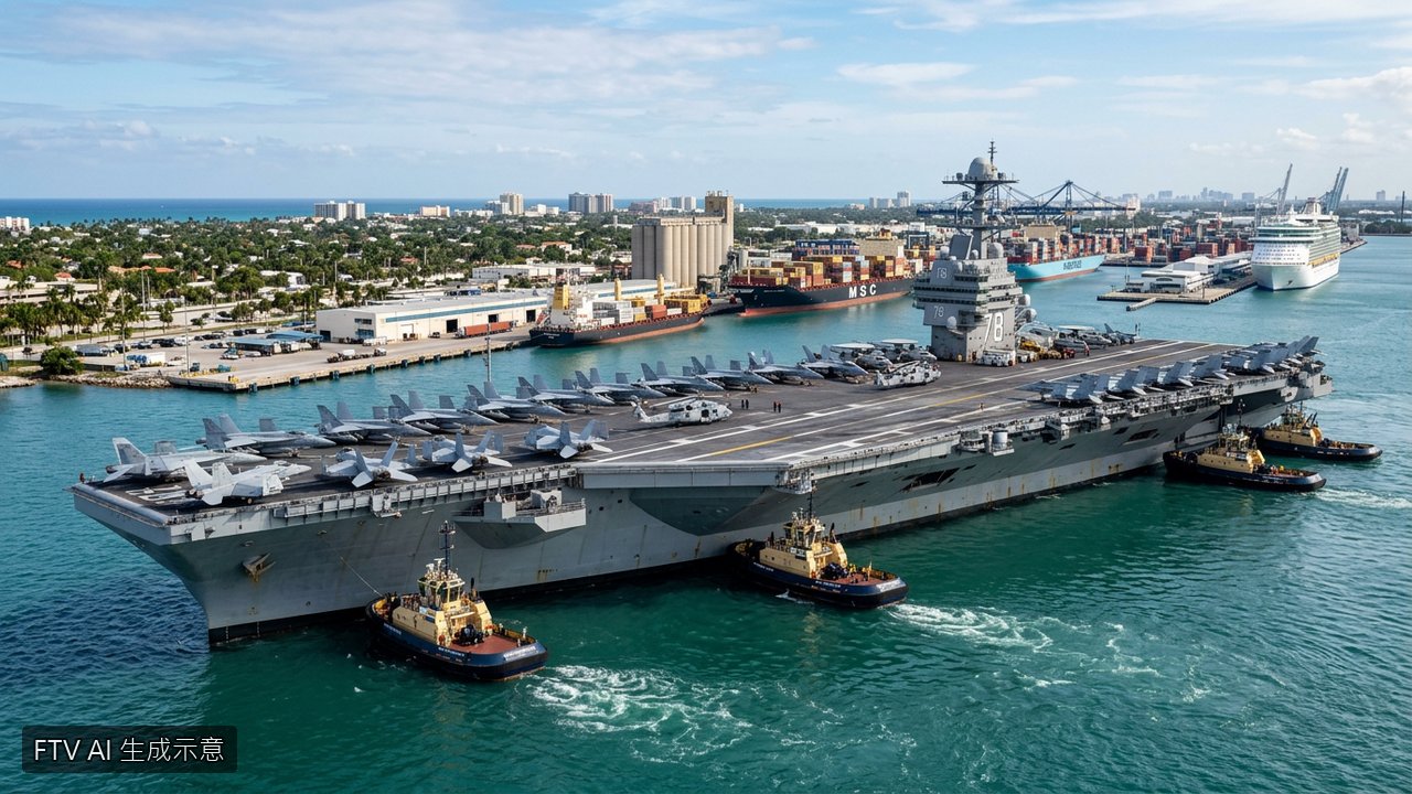 美軍林肯號航艦抵泰國休整 出海9個月曾爆艦上危機