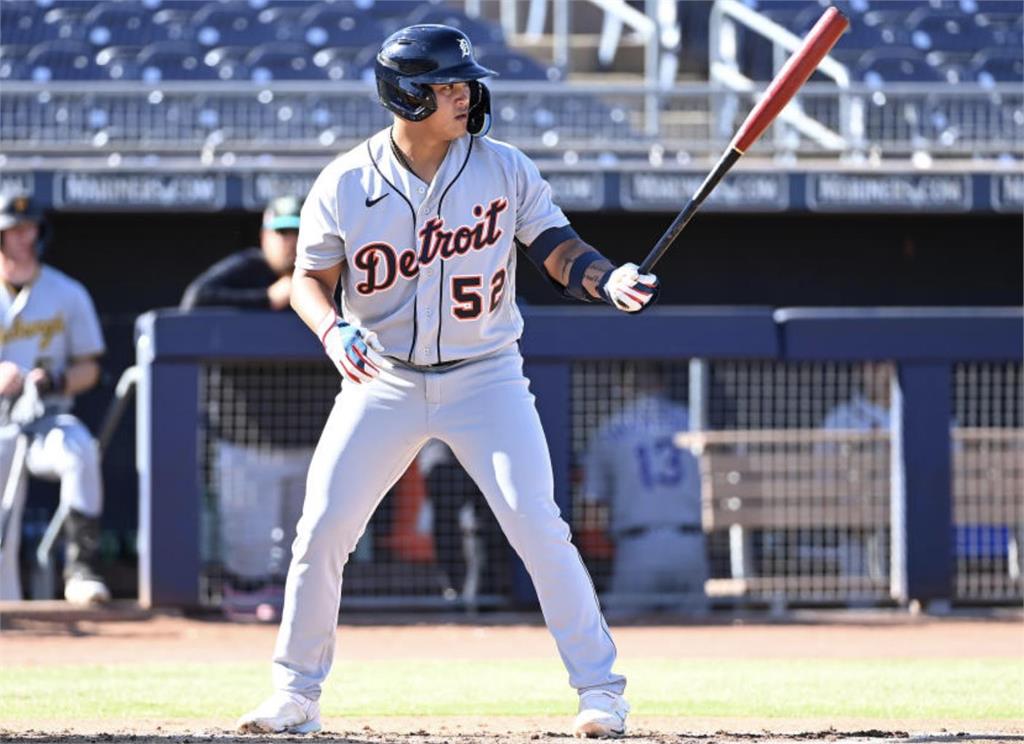 MiLB(影)／老虎「怪力男」李灝宇3A首安出爐！敲三壘長打3度上壘