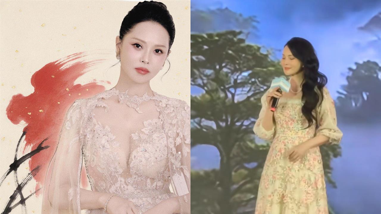 伊能靜「戰袍大透視」現身北京文化峰會!竟稱台灣百貨「少了中國客變冷清」