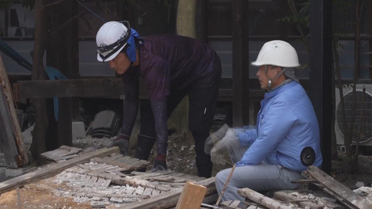 熊本強震重創百年溫泉旅館 受創嚴重修復路漫長