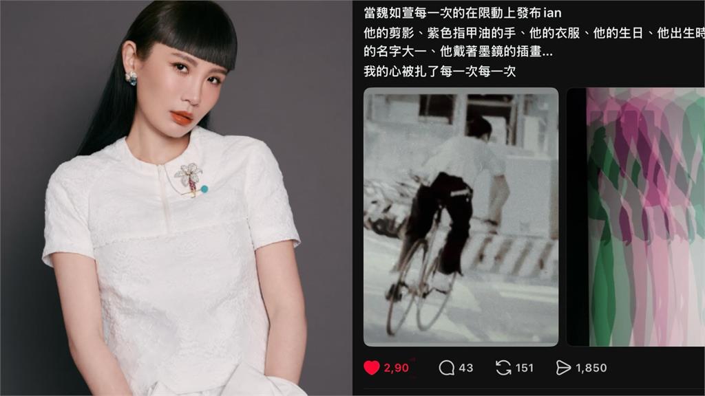 才否認介入感情秒被打臉?魏如萱與小21歲男網紅「親密鐵證外流」
