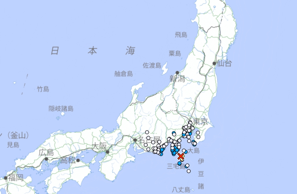 快新聞／日本東京近海規模5.3地震！　深度僅10公里　最大震度5弱