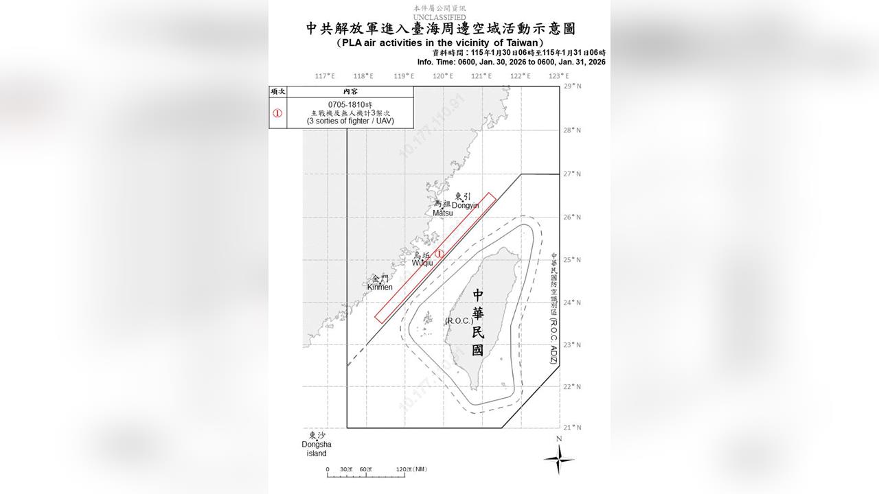快新聞／中國又來！共軍11艘機艦騷擾我周邊海、空域　國軍嚴密監控