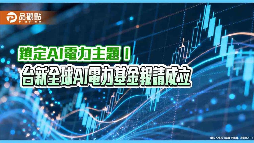 國內首檔！台新全球AI電力基金成立　與009805 共搶黑金商機 