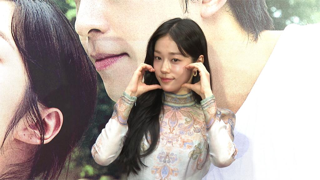 韓國戒嚴差點來不了！　韓女神盧允瑞來台宣傳新作品