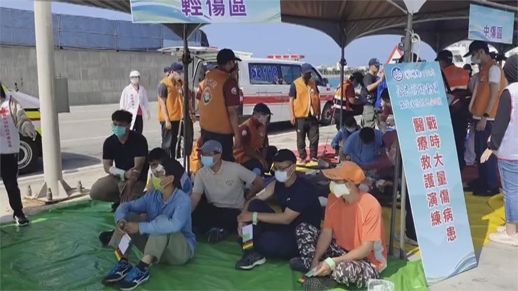 澎湖民安9號演習　德國媒體前來拍攝採訪
