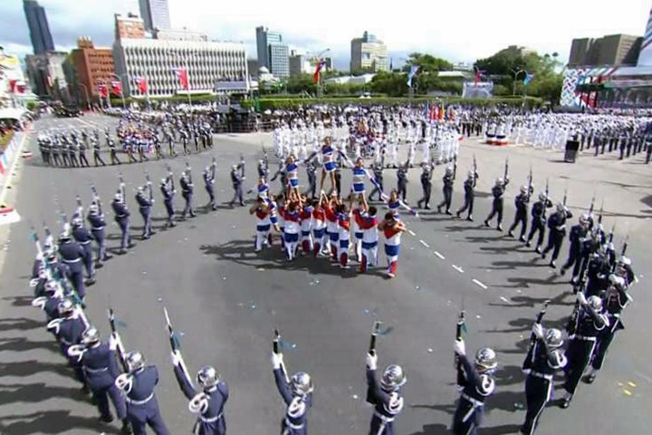 國慶大會登場！國軍全兵力精湛演出