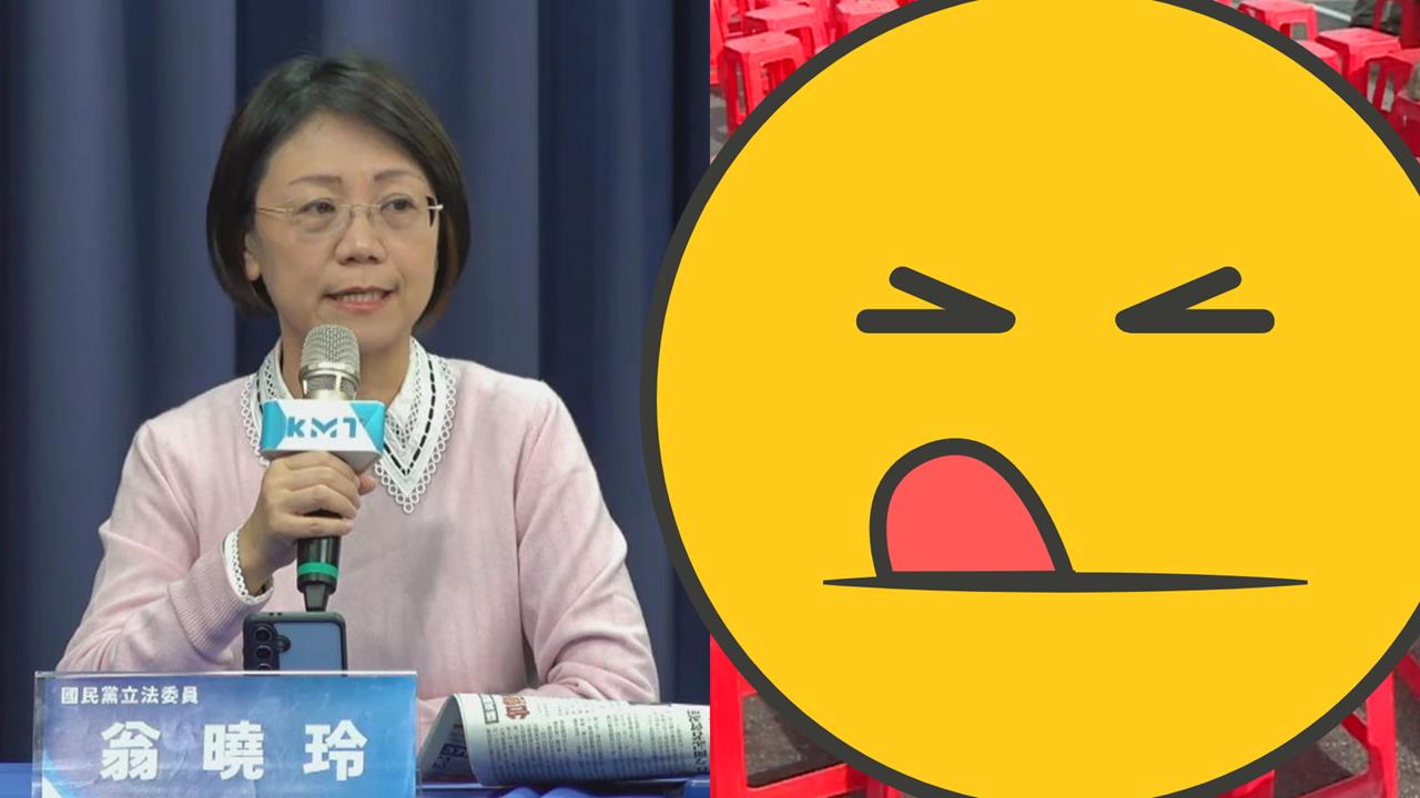 藍營又戰凱道「翁曉玲嗨喊非常多朋友」！他揭現場「精算人數太震撼」網笑噴：還好嗎？
