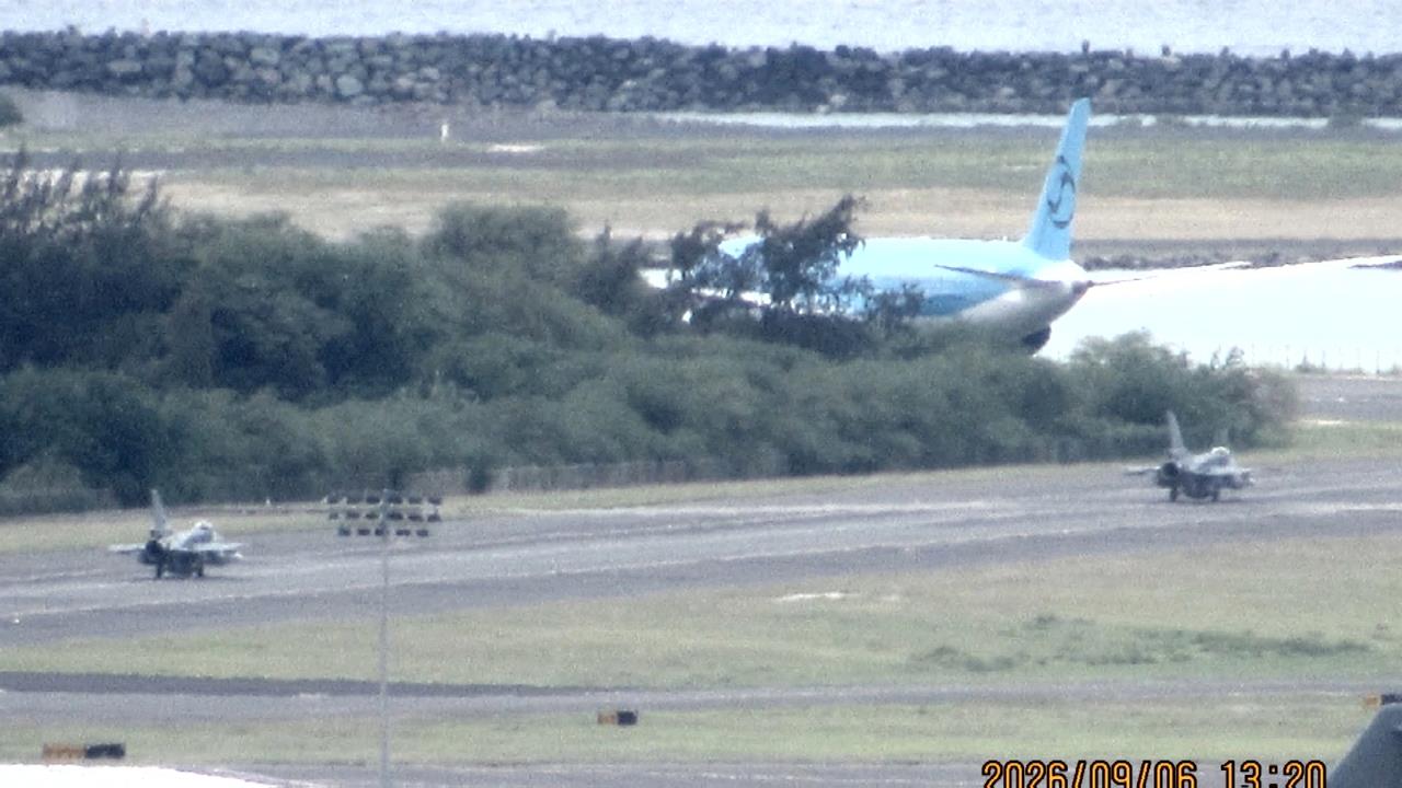 軍購F-16V首批估近期飛返台　夏威夷基地直擊2架戰機