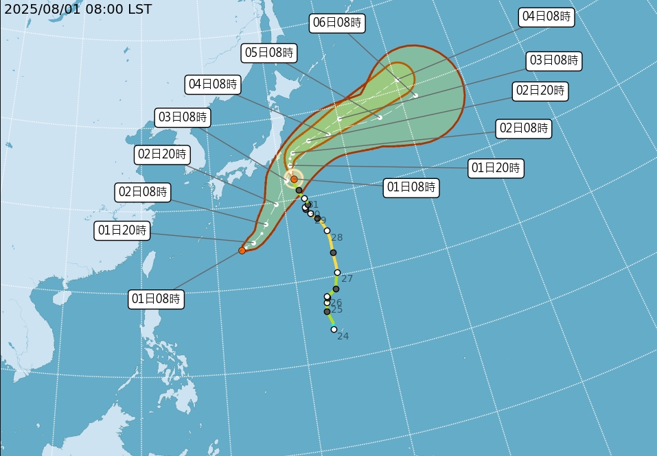 雨神北上開炸⋯專家示警:還要下6天!準颱風「白鹿」恐又加劇中南部雨勢