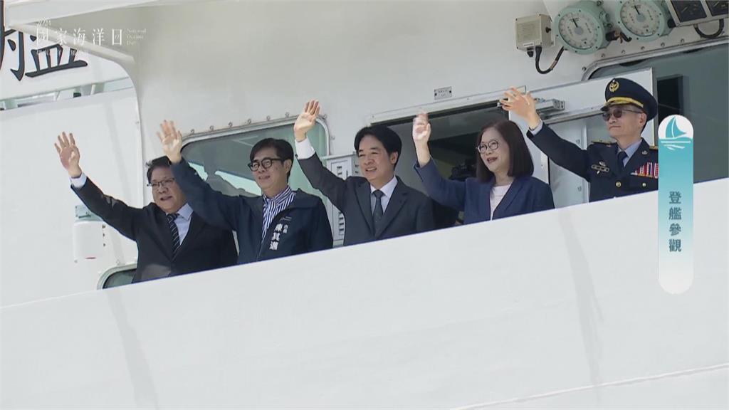 快新聞／國艦國造雲林艦成軍！　賴清德授旗：台灣迎風起航