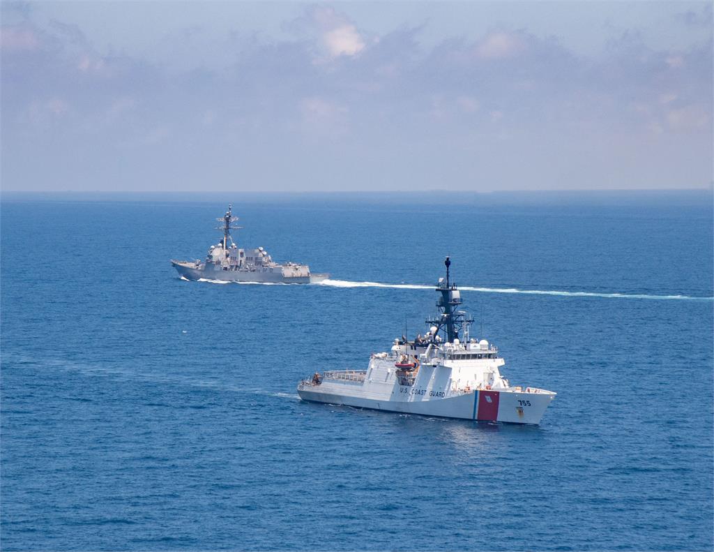 今年第八次　美軍艦通過台灣海峽