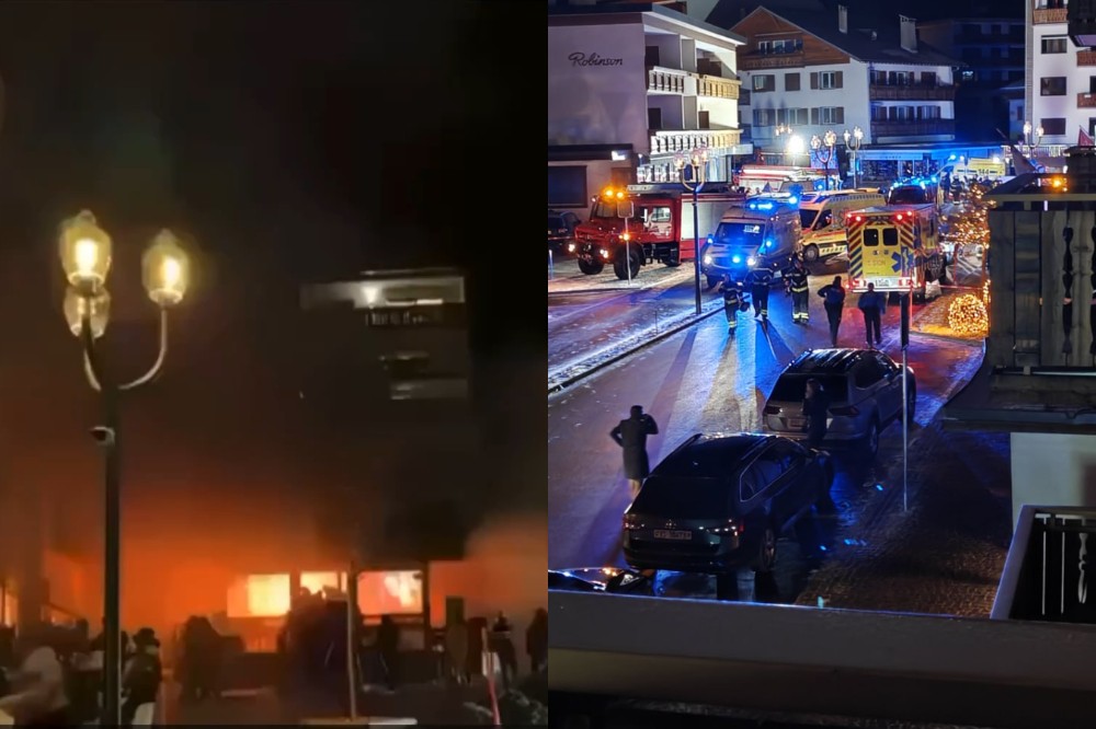 【有片】瑞士滑雪勝地酒吧跨年派對發生爆炸 釀約40人死亡115人傷