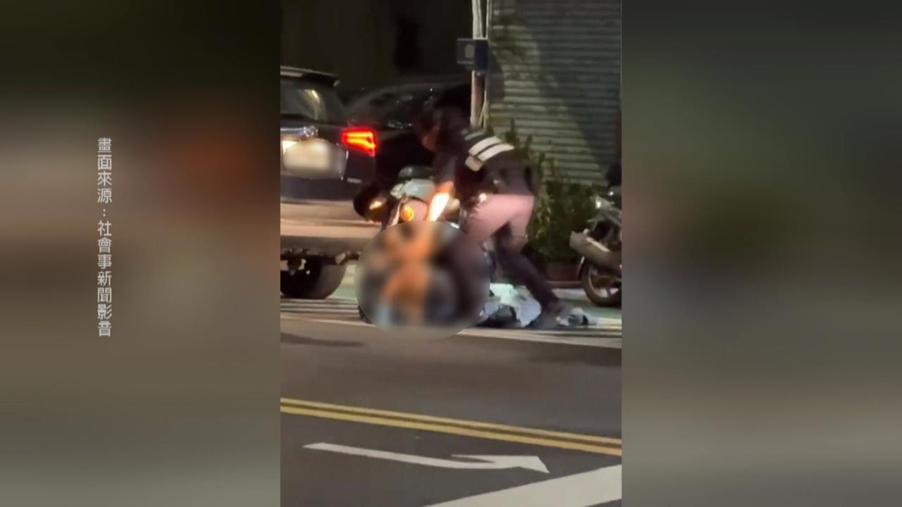 綠燈遲遲不走被按喇叭 雲林男子疑毒駕衝撞路邊車輛