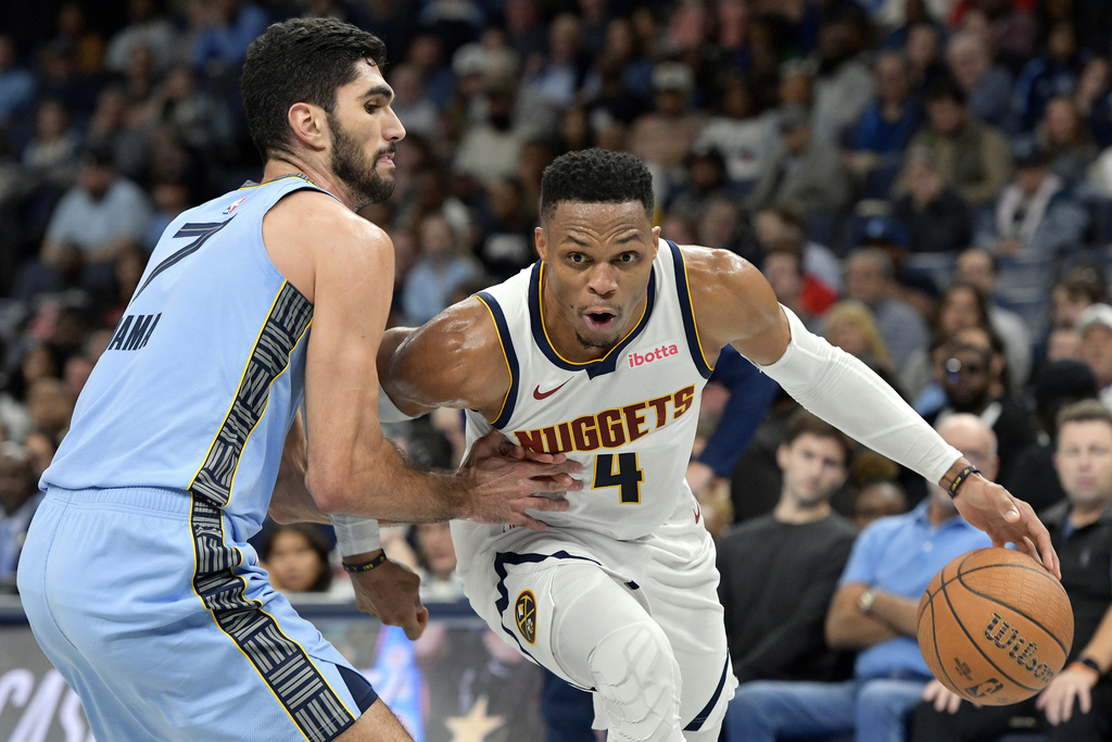 NBA(影)／威少達陣生涯200次大三元　率金塊勝灰熊中止2連敗