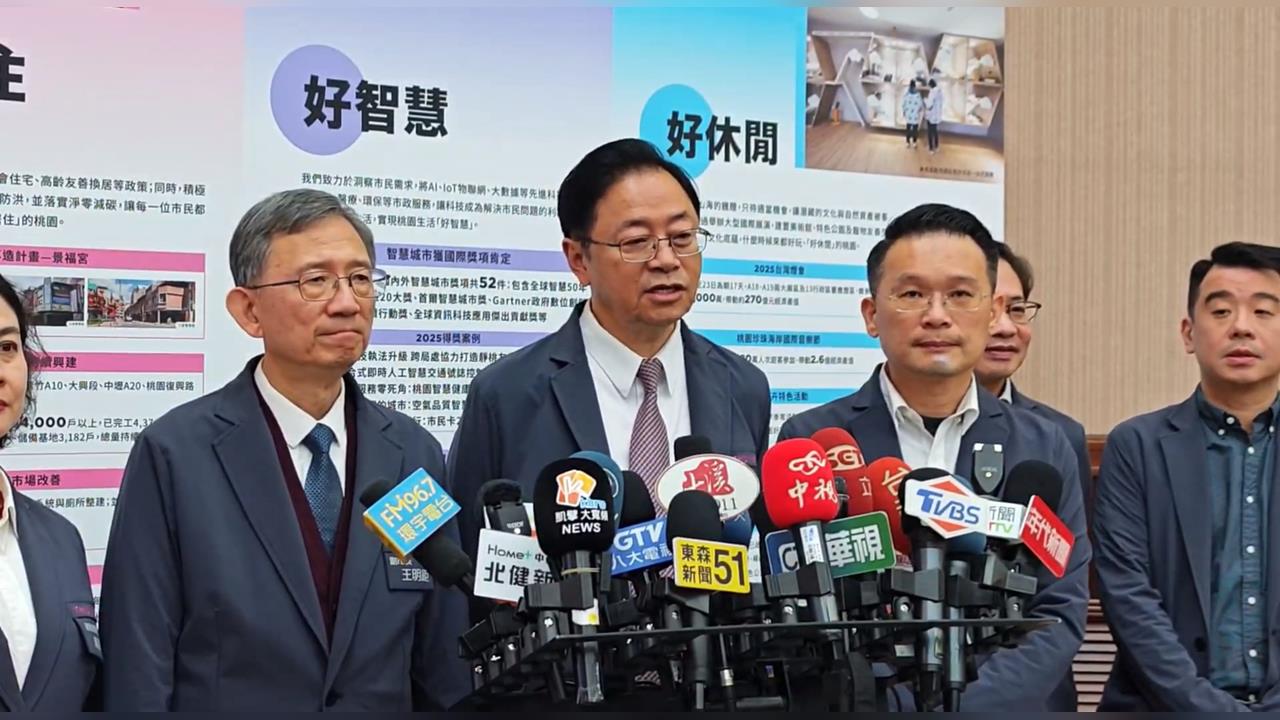 張善政就職３週年「大秀政績」　暢談未來願景　打造「桃園黃金軸線」