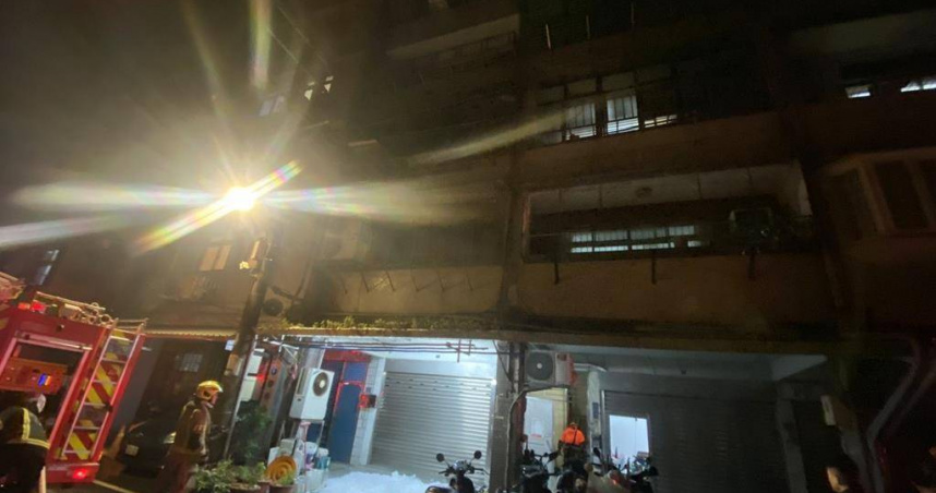 基隆七堵凌晨民宅火警！父女困火場昏迷　送醫ICU治療中